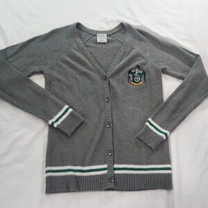 Box Lunch Harry Potter Slytherin Cardigan Size Medium  Lot D
